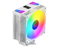 Rampage Octagon C70 Chłodzenie procesora 120mm ARGB LGA1700 AM5 LCD białe