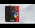 Rampage Octagon C70 Chłodzenie procesora 120mm ARGB LGA1700 AM5 LCD białe