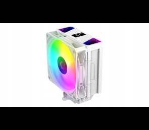 Rampage Octagon C70 Chłodzenie procesora 120mm ARGB LGA1700 AM5 LCD białe