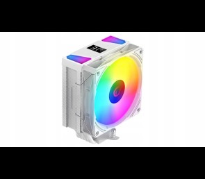 Rampage Octagon C70 Chłodzenie procesora 120mm ARGB LGA1700 AM5 LCD białe