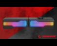 Rampage Arty X13 głośniki gamingowe Bluetooth RGB USB 2x3W kompaktowe Rampage Arty X13 głośniki gamingowe Bluetooth RGB USB 2x3W kompaktowe