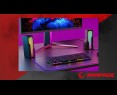 Rampage Arty X13 głośniki gamingowe Bluetooth RGB USB 2x3W kompaktowe Rampage Arty X13 głośniki gamingowe Bluetooth RGB USB 2x3W kompaktowe