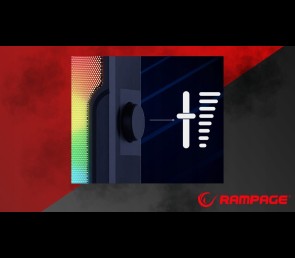 Rampage Arty X13 głośniki gamingowe Bluetooth RGB USB 2x3W kompaktowe