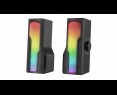 Rampage Arty X13 głośniki gamingowe Bluetooth RGB USB 2x3W kompaktowe Rampage Arty X13 głośniki gamingowe Bluetooth RGB USB 2x3W kompaktowe
