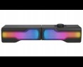 Rampage Arty X13 głośniki gamingowe Bluetooth RGB USB 2x3W kompaktowe Rampage Arty X13 głośniki gamingowe Bluetooth RGB USB 2x3W kompaktowe
