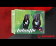 Rampage Głośniki FALSETTO 2.0 gamingowe 6W RGB USB kompaktowe podświetlane Rampage Głośniki FALSETTO 2.0 gamingowe 6W RGB USB kompaktowe podświetlane