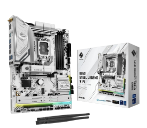 Płyta główna ASRock B860 Steel Legend WiFi ATX 4x DDR5 256GB