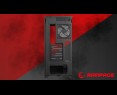Rampage Hydra V1 Obudowa PC Gaming ARGB USB C USB A Czarna Rampage Hydra V1 Obudowa PC Gaming ARGB USB C USB A Czarna