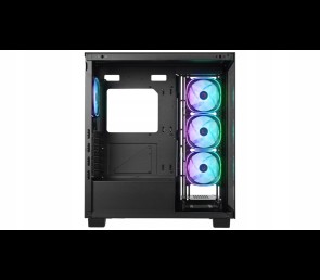 Rampage Hydra V1 Obudowa PC Gaming ARGB USB C USB A Czarna