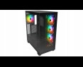 Rampage Hydra V1 Obudowa PC Gaming ARGB USB C USB A Czarna Rampage Hydra V1 Obudowa PC Gaming ARGB USB C USB A Czarna
