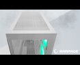 Rampage Hydra V2 obudowa PC akwarium ARGB biała trzy panele szkło hartowane Rampage Hydra V2 obudowa PC akwarium ARGB biała trzy panele szkło hartowane