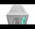 Rampage Hydra V2 obudowa PC akwarium ARGB biała trzy panele szkło hartowane Rampage Hydra V2 obudowa PC akwarium ARGB biała trzy panele szkło hartowane