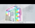 Rampage Loopy obudowa PC biała 7x wentylatorów ARGB Infinity HUB wydajna Rampage Loopy obudowa PC biała 7x wentylatorów ARGB Infinity HUB wydajna