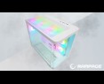 Rampage Loopy obudowa PC biała 7x wentylatorów ARGB Infinity HUB wydajna Rampage Loopy obudowa PC biała 7x wentylatorów ARGB Infinity HUB wydajna