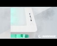 Rampage Loopy obudowa PC biała 7x wentylatorów ARGB Infinity HUB wydajna Rampage Loopy obudowa PC biała 7x wentylatorów ARGB Infinity HUB wydajna