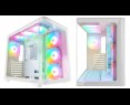 Rampage Loopy obudowa PC biała 7x wentylatorów ARGB Infinity HUB wydajna Rampage Loopy obudowa PC biała 7x wentylatorów ARGB Infinity HUB wydajna