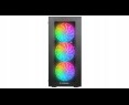 Rampage PLAID V1 Obudowa PC Mid Tower RGB okno hartowane czarna gamingowa Rampage PLAID V1 Obudowa PC Mid Tower RGB okno hartowane czarna gamingowa