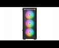 Rampage SHIVA Obudowa PC hartowane szkło 4x 120mm Rainbow czarna Rampage SHIVA Obudowa PC hartowane szkło 4x 120mm Rainbow czarna