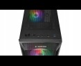 Rampage SHIVA Obudowa PC hartowane szkło 4x 120mm Rainbow czarna Rampage SHIVA Obudowa PC hartowane szkło 4x 120mm Rainbow czarna