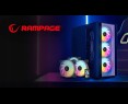 Rampage Coolwind F3 3 wentylatory 120mm ARGB kontroler wydajne ciche