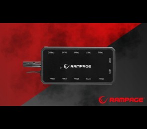 Rampage Coolwind F3 3 wentylatory 120mm ARGB kontroler wydajne ciche