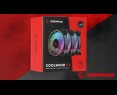 Rampage Coolwind F3 3 wentylatory 120mm ARGB kontroler wydajne ciche