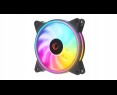 Rampage Coolwind F3 3 wentylatory 120mm ARGB kontroler wydajne ciche