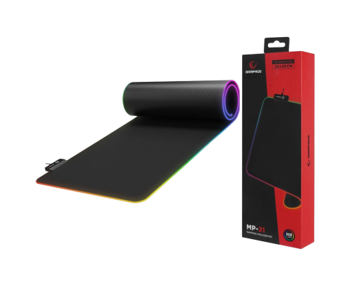 Rampage MP-24 podkładka gamingowa RGB 80x30 cm pod mysz i klawiaturę