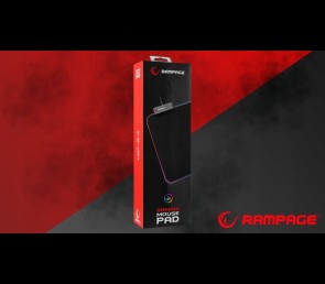 Rampage MP-24 podkładka gamingowa RGB 80x30 cm pod mysz i klawiaturę