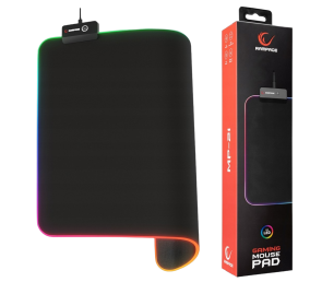 Rampage Podkładka pod mysz MP-23 RGB podświetlana LED antypoślizgowa gaming