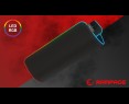 Rampage Podkładka pod mysz MP-23 RGB podświetlana LED antypoślizgowa gaming Rampage Podkładka pod mysz MP-23 RGB podświetlana LED antypoślizgowa gaming
