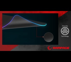 Rampage Podkładka pod mysz MP-23 RGB podświetlana LED antypoślizgowa gaming