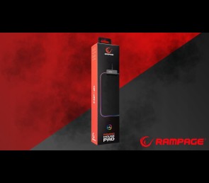 Rampage Podkładka pod mysz MP-23 RGB podświetlana LED antypoślizgowa gaming
