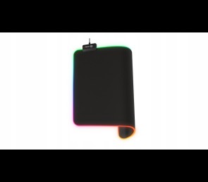 Rampage Podkładka pod mysz MP-23 RGB podświetlana LED antypoślizgowa gaming