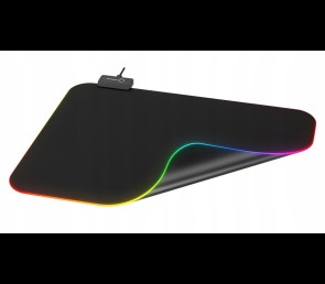 Rampage Podkładka pod mysz MP-23 RGB podświetlana LED antypoślizgowa gaming