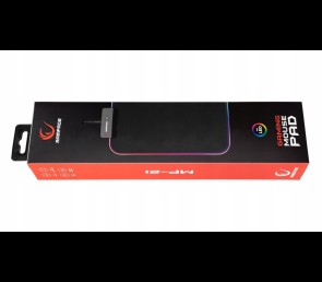 Rampage Podkładka pod mysz MP-23 RGB podświetlana LED antypoślizgowa gaming