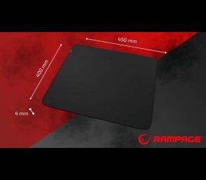 Rampage Podkładka Pulsar Pro L duża gamingowa jacquard antypoślizgowa 45x40