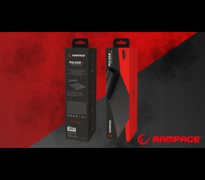 Rampage Pulsar L podkładka gamingowa pod klawiaturę i mysz 30x70 cm mata