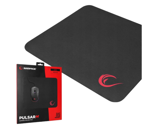 Rampage PULSAR M Podkładka pod mysz antypoślizgowa gaming 270x320 mm