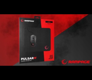 Rampage PULSAR M Podkładka pod mysz antypoślizgowa gaming 270x320 mm