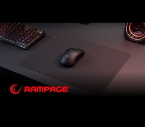 Rampage Pulsar Pro M podkładka gamingowa jacquard antypoślizgowa 35x29 cm