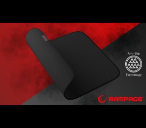 Rampage Pulsar Pro M podkładka gamingowa jacquard antypoślizgowa 35x29 cm