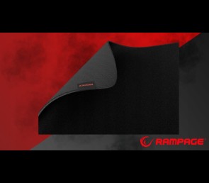 Rampage Pulsar Pro XXL podkładka gamingowa 90x40 cm tkanina jacquard czarna