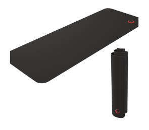 Rampage Pulsar XL podkładka gaming 30x80 cm wodoodporna czarna mata