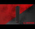 Rampage Pulsar XL podkładka gaming 30x80 cm wodoodporna czarna mata Rampage Pulsar XL podkładka gaming 30x80 cm wodoodporna czarna mata