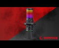 Rampage Bemol Mikrofon gamingowy do podcastów RGB USB C czarny Rampage Bemol Mikrofon gamingowy do podcastów RGB USB C czarny