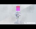 Rampage Bemol mikrofon gamingowy USB C RGB biały do podcastów Rampage Bemol mikrofon gamingowy USB C RGB biały do podcastów