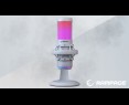 Rampage Bemol mikrofon gamingowy USB C RGB biały do podcastów Rampage Bemol mikrofon gamingowy USB C RGB biały do podcastów