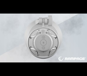 Rampage Bemol mikrofon gamingowy USB C RGB biały do podcastów