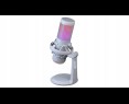 Rampage Bemol mikrofon gamingowy USB C RGB biały do podcastów Rampage Bemol mikrofon gamingowy USB C RGB biały do podcastów